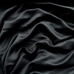 Светозатемняющая ткань для штор &quot;Блэкаут&quot; 95% (Blackout), цвет Черный (на отрез)  в Нижнекамске