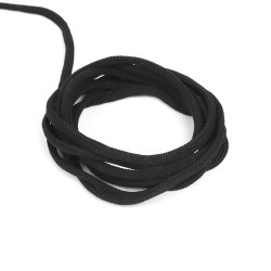 Шнур для одежды 4,5 мм, цвет Чёрный (на отрез)  в Нижнекамске