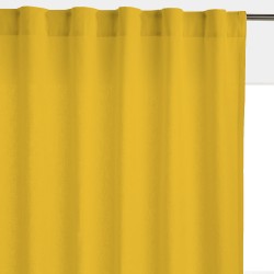 Штора уличная на Трубной ленте (В-220*Ш-145) Желтая, (ткань Оксфорд 600)  в Нижнекамске