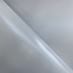 Ткань ПВХ 450 гр/м2, Серый (Ширина 160см), на отрез  в Нижнекамске