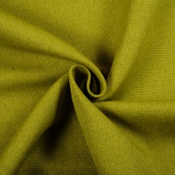 Ткань Рогожка (мебельная), цвет Зелёный (на отрез)  в Нижнекамске