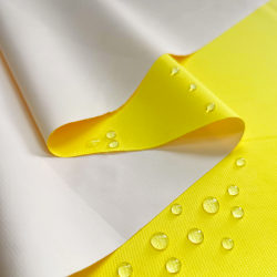 Водонепроницаемая Дышащая Мембранная ткань PU 10'000, цвет Жёлтый (на отрез)  в Нижнекамске