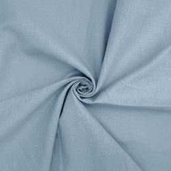 Ткань Перкаль, цвет Серый (на отрез) (100% хлопок) в Нижнекамске